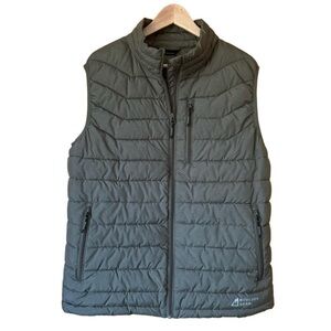 Boulder Gear lightweight Sawyer water resistant puffy poly vest men’s size large